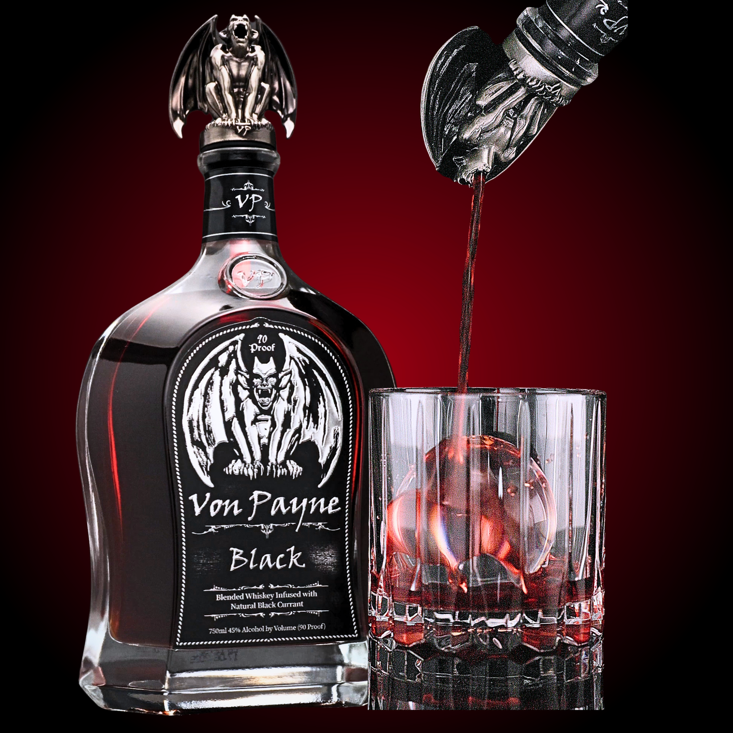 Von Payne Black Blended Whiskey