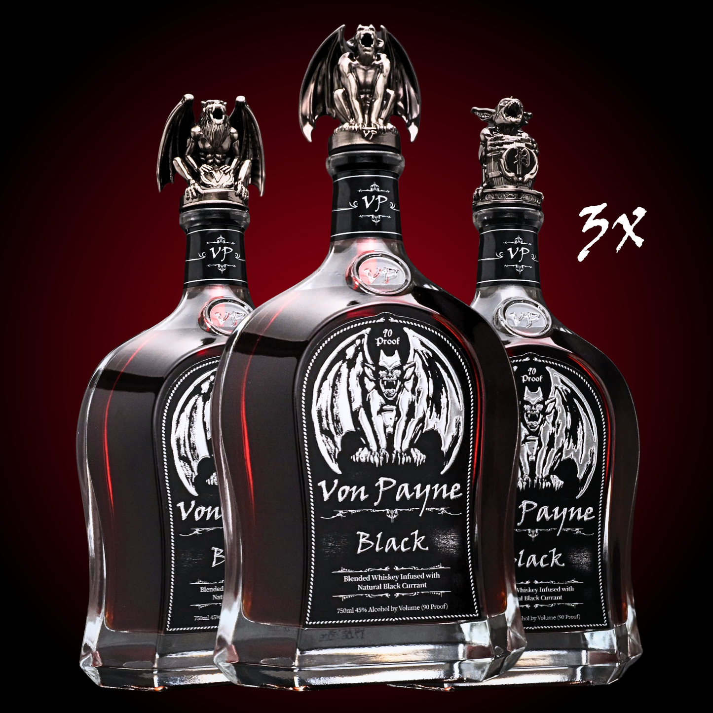 Gargoyle Collector Trio - (3) Bottle Bundle